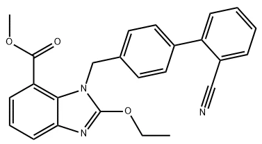 Metil 1 - [(2 '- cyanobiphenyl-4-yl) methyl] -2-etoxy-1h-benzimidazole-7-karboksilat No.:139481-44-0